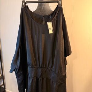 Lane Bryant nwt Elegant Black top Sz 38/40